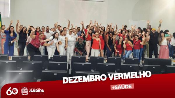Dezembro Vermelho: Jandira promove 2º Fórum de Conscientização em Saúde no paço municipal